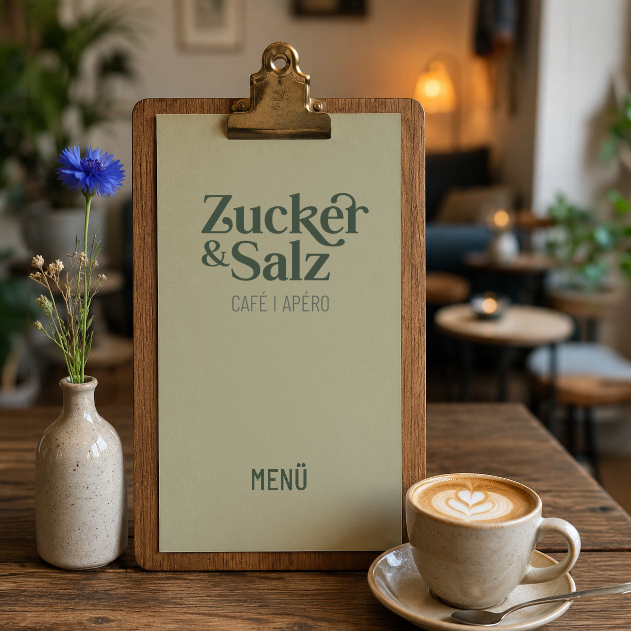 Zucker & Salz Menükarte