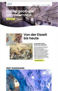 Ausstellung Website Eiszeitmuseum Ziethen