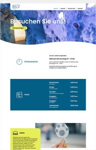 Website Besuch planen Eiszeitmuseum Ziethen