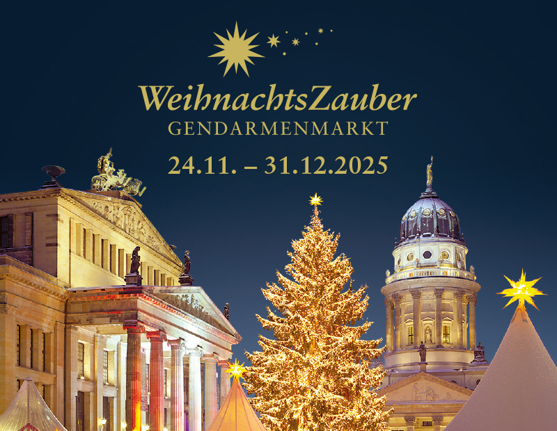 WeihnachtsZauber Gendarmenmarkt, Design Marketingmaterialien